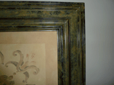 Decorative art frame and painting